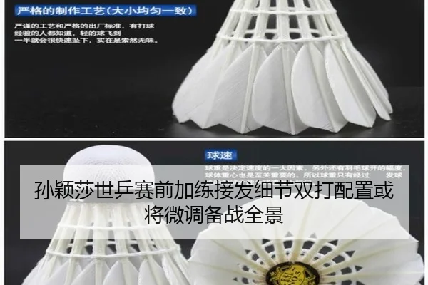 孙颖莎世乒赛前加练接发细节双打配置或将微调备战全景